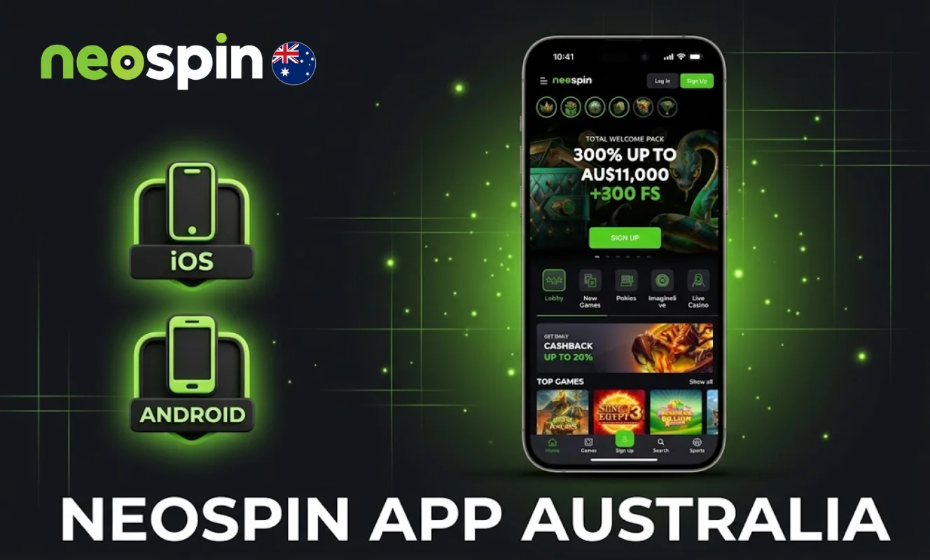 Play Neospin casino games on Android and iOS devices